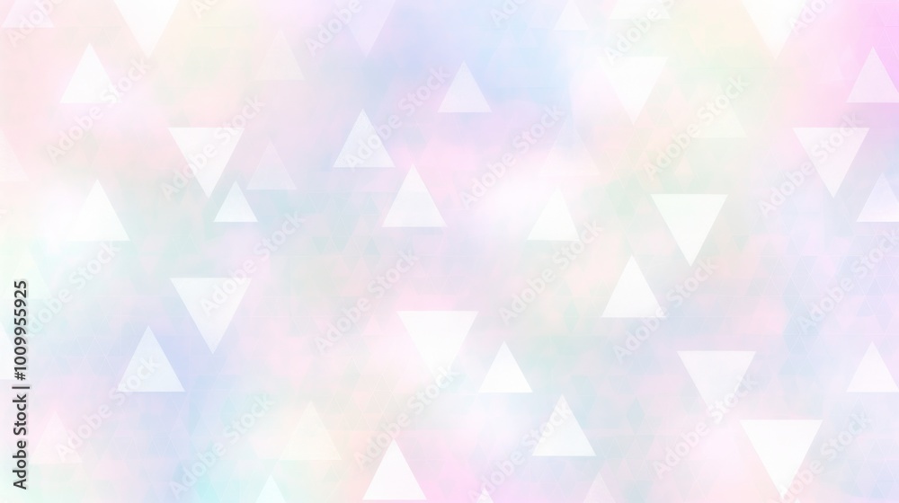 pastel holographic blurred Tones Geometric Triangles Grainy Texture. background with Subtle Gradients pastel holographic blurred Tones Geometric Triangles Grainy Texture. background with Subtle Gradients
