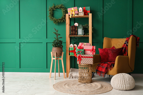 Interior of living room wit...
