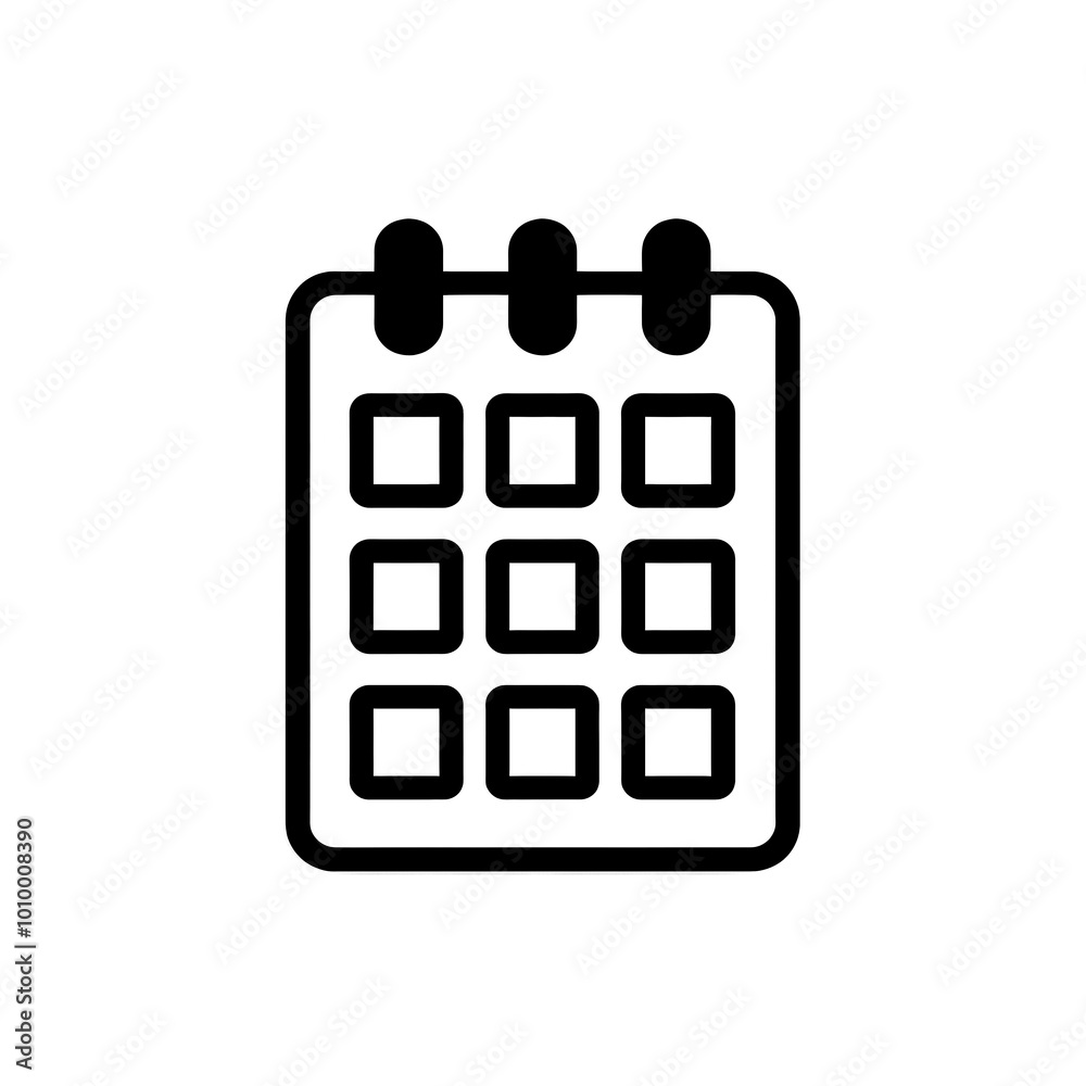 Calendar Icon, Minimal Simple Logo Calendar Icon, Minimal Simple Logo