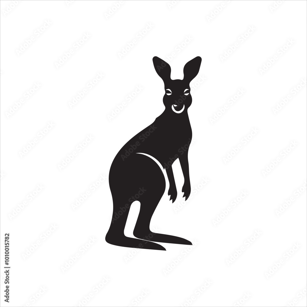 kangaroo illustration, animal, rabbit, cartoon, vector, illustration, bunny, kangaroo, donkey, mammal, hare, funny, easter, cute, art, silhouette, isolated, drawing, nature, white, character, farm, 