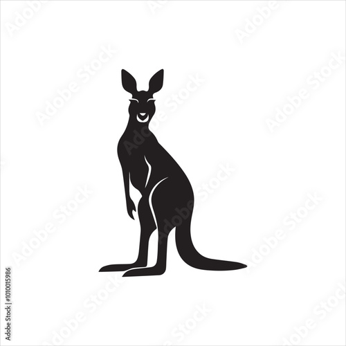 kangaroo illustration,animal, cartoon, vector, illustration, donkey, mammal