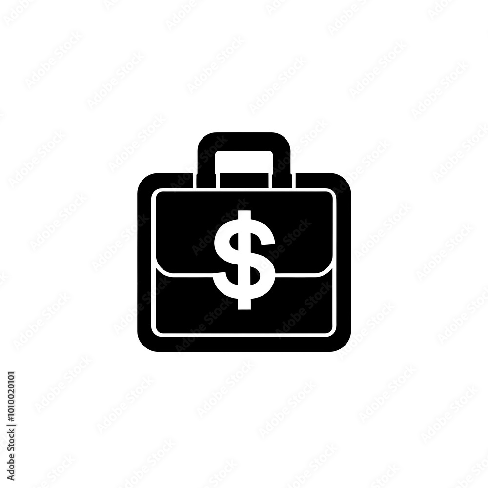 Briefcase Icon, Minimal Simple Logo Briefcase Icon, Minimal Simple Logo
