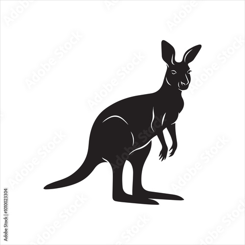 kangaroo illustration,animal, cartoon, vector, illustration, donkey, mammal