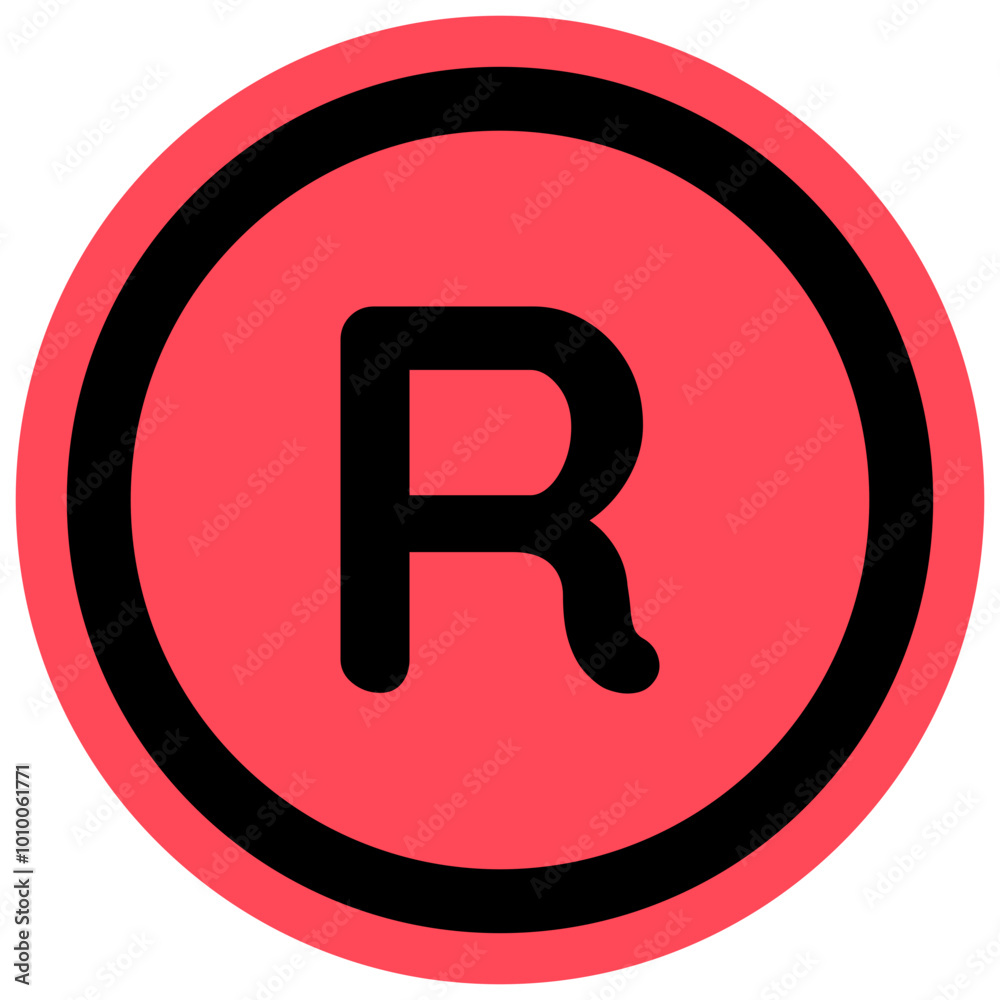 Registered Icon, Trade mark symbol Registered Icon, Trade mark symbol
