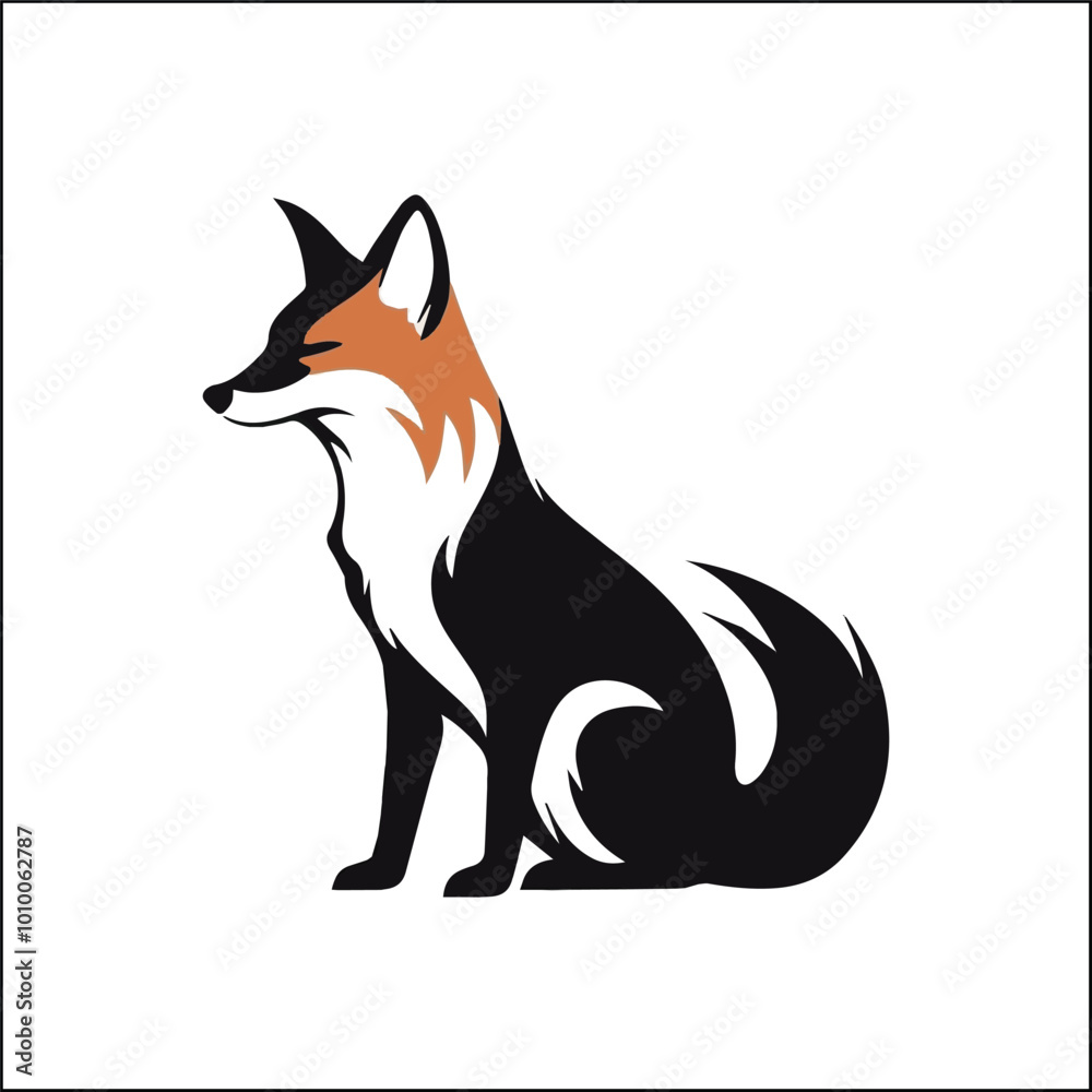 fox in the woods,animal, dog, cartoon, vector, illustration, fox fox in the woods,animal, dog, cartoon, vector, illustration, fox