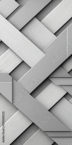 Abstract Gray and White Geometric Pattern  Modern Texture  Design Background