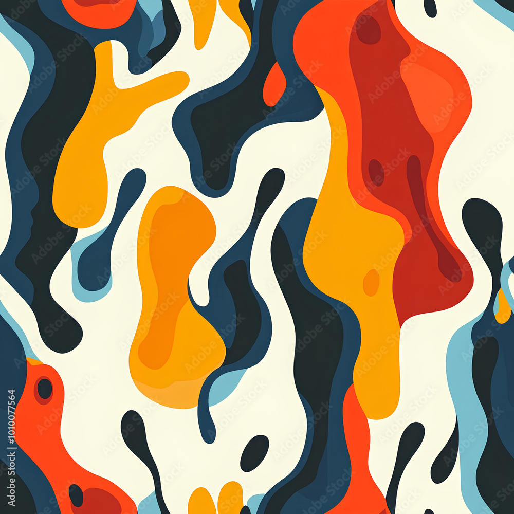 Abstract Liquid Shapes Pattern Colorful Fluid Design Abstract Liquid Shapes Pattern Colorful Fluid Design