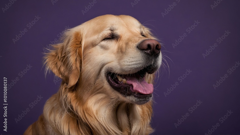 labrador retriever dog on a black background labrador retriever dog on a black background