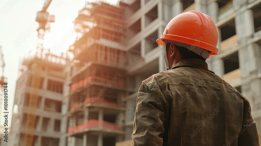 Construction Site: Building a Brighter Future Construction Site: Building a Brighter Future
