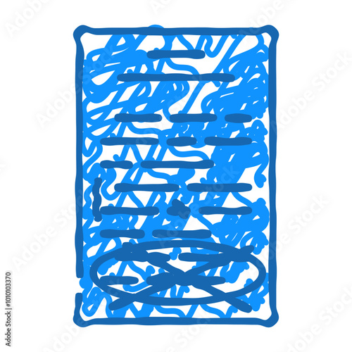 proofreading text technical writer doodle icon sketch vector. proofreading text technical writer sign. isolated symbol illustration