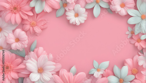 Wallpaper Mural Flower background Torontodigital.ca