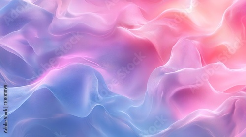 Gradient blend of pastel pinks purples and blues created serenity