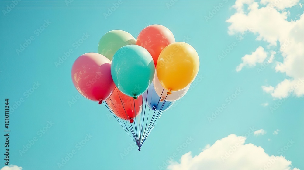 In this concept of happy birthday in summer and wedding honeymoon party Vintage color In this concept of happy birthday in summer and wedding honeymoon party Vintage color