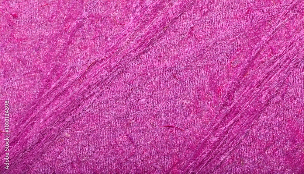 Fototapeta premium Bright Pink Handmade Paper Texture Background