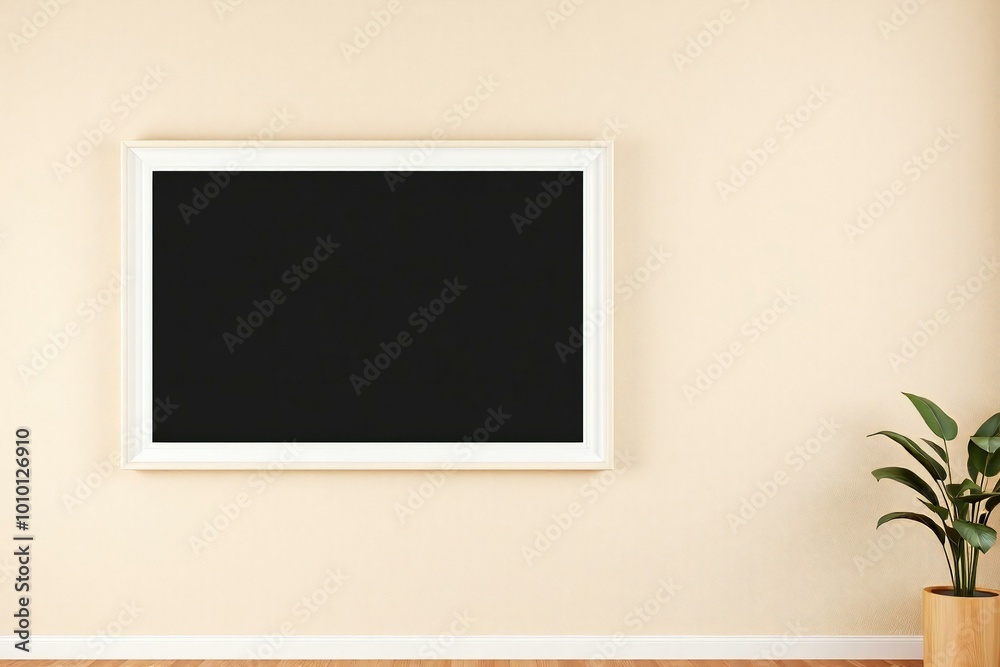 frame on the wall frame on the wall
