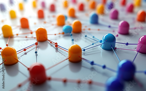 Network Management: Interconnected Nodes and Connectivity