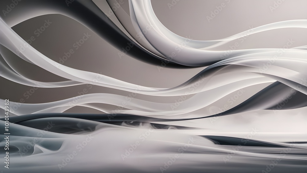 Soft waving smoke lined abstract background Soft waving smoke lined abstract background