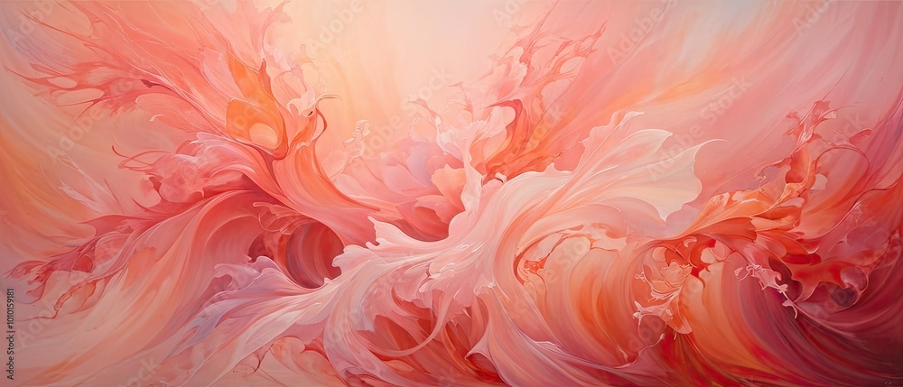 Abstract Art: Swirls of Color Abstract Art: Swirls of Color