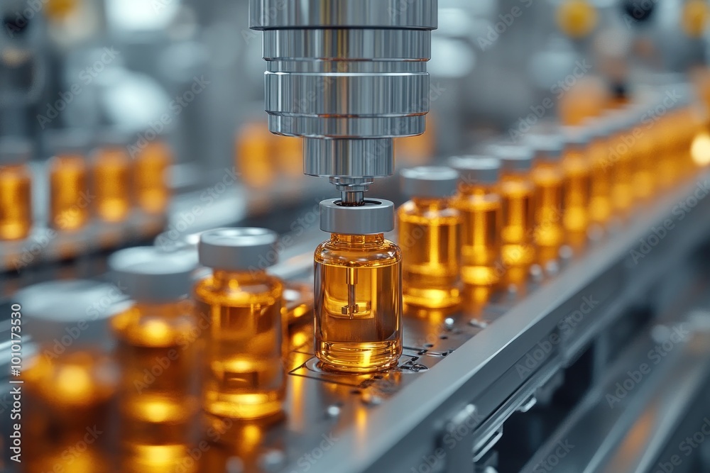 Automated Medicine Production Line Automated Medicine Production Line