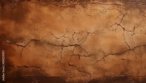 Cracked brown wall texture