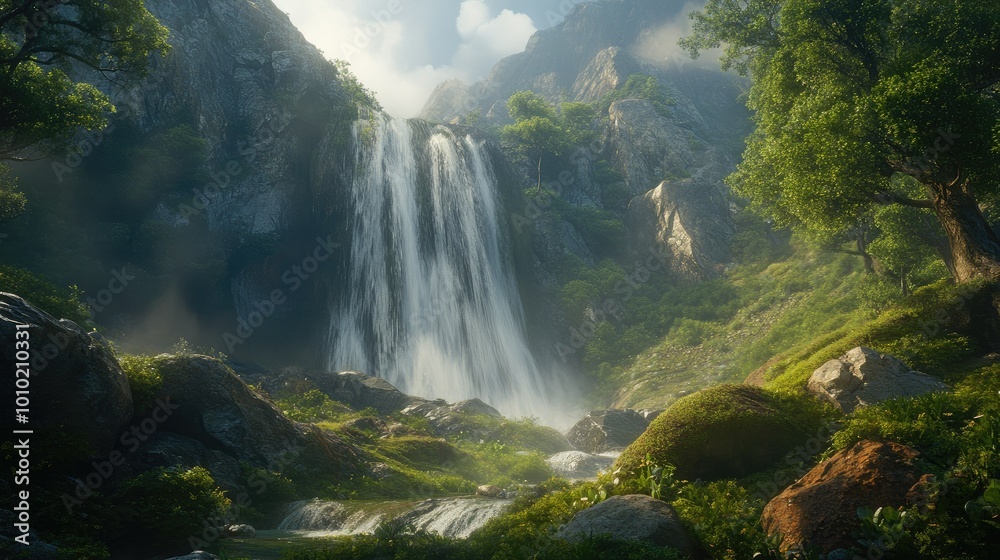Serene landscapes in natural beauty Serene landscapes in natural beauty