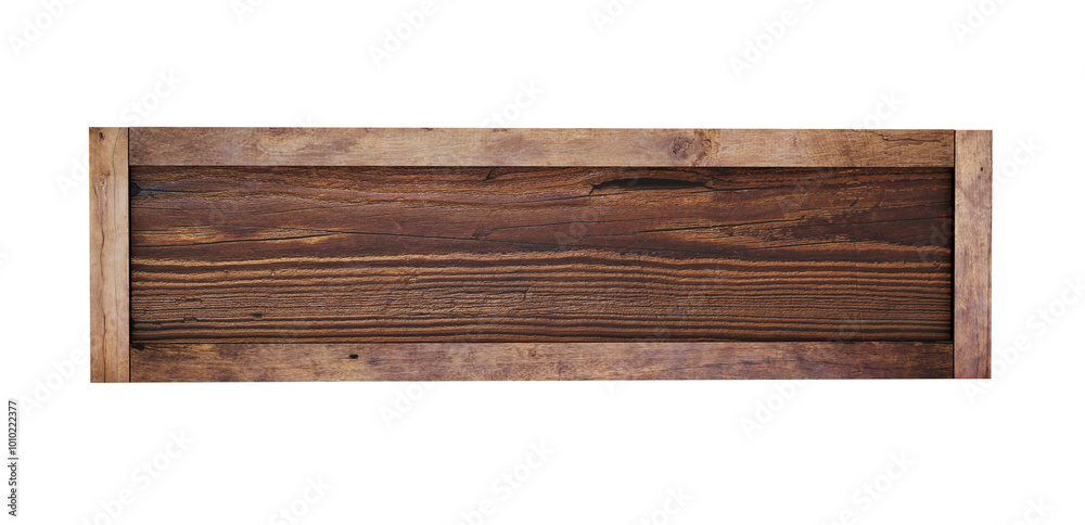Wooden Sign Isolated on Transparent Background Wooden Sign Isolated on Transparent Background