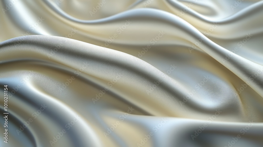 Soft silk textures in serene elegance Soft silk textures in serene elegance