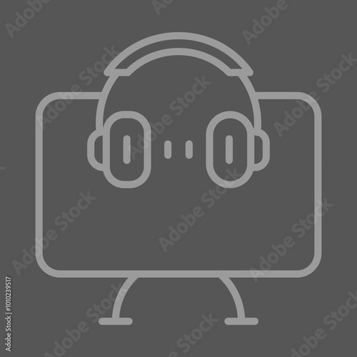 Monitor icon Design