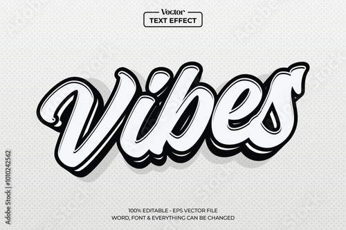 Vintage Editable Text effect Premium Vector