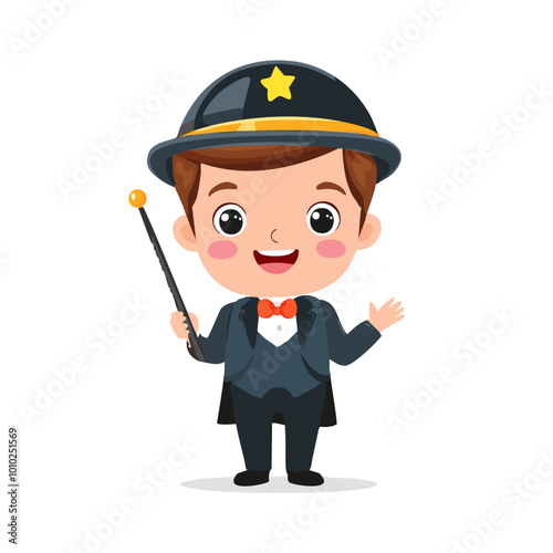 Actor Cute Worker Job Profession Professional Occupation Cartoon Character
