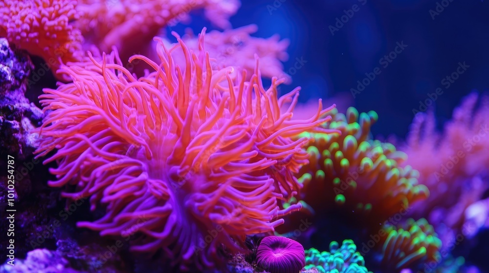 Obraz premium Abstract coral backgrounds wallpapers