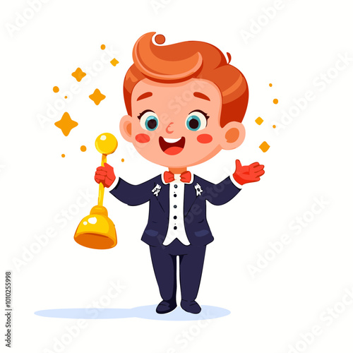 Actor Cute Worker Job Profession Professional Occupation Cartoon Character

