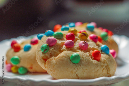 christmas cookies on the table