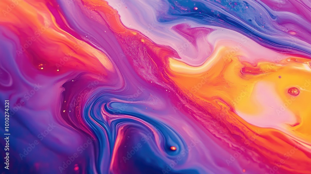 Vibrant spectrum paints abstract patterns Vibrant spectrum paints abstract patterns