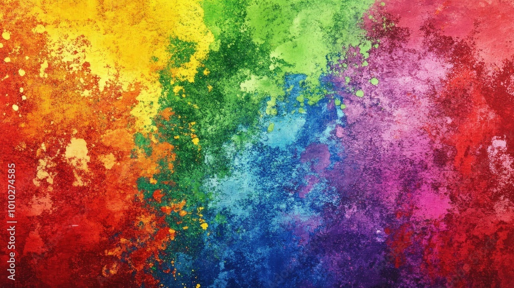 Vibrant spectrum paints abstract patterns Vibrant spectrum paints abstract patterns