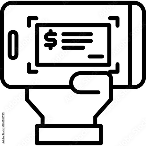 Mobile Deposit Icon