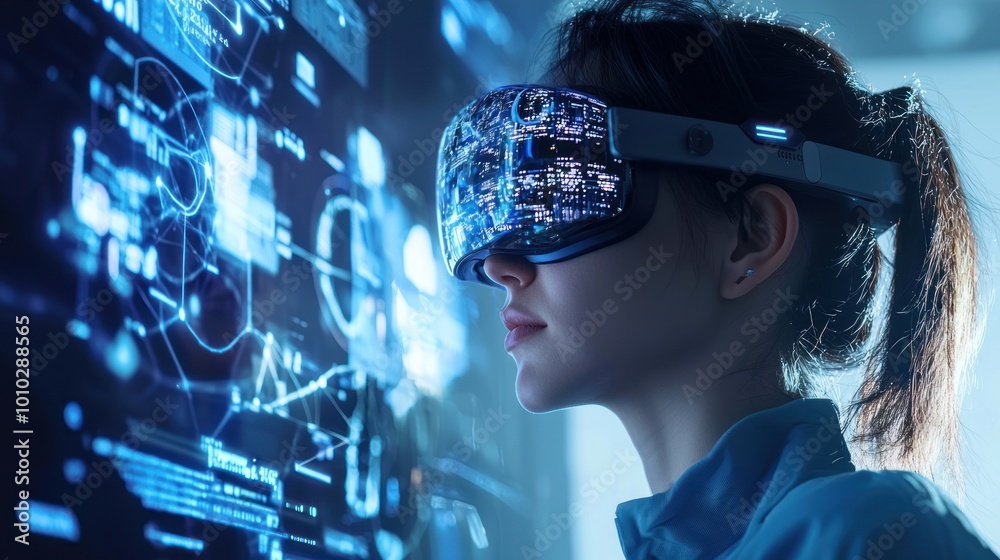 Visionary concept of emerging technologies and innovations, with holographic displays and cutting-edge gadgets. Visionary concept of emerging technologies and innovations, with holographic displays and cutting-edge gadgets.