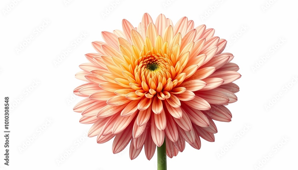 Chrysanthemum: Top View Full Length Chrysanthemum: Top View Full Length