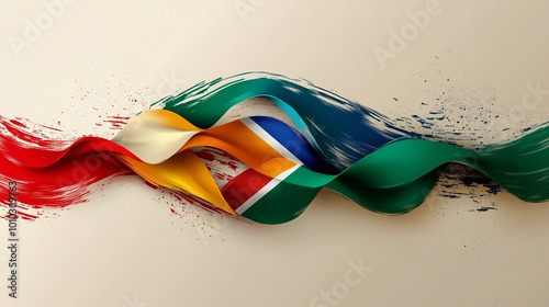 Celebrating Human Rights Day with vibrant colors symbolizing unity and diversity
