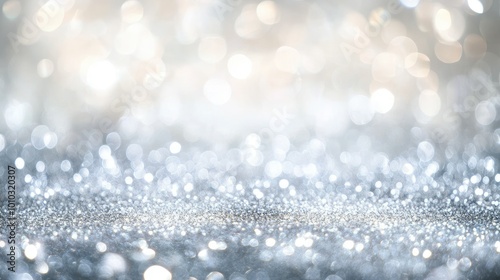 Sparkling light on glossy backdrop