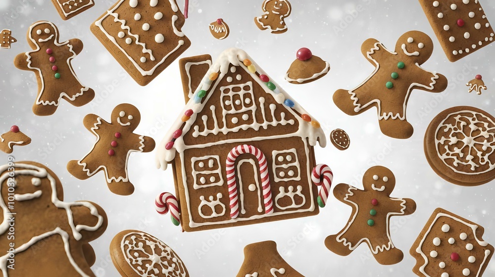Fototapeta premium christmas cookies