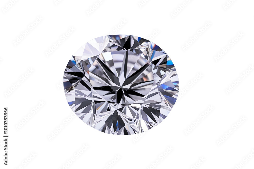 Diamond Isolated on Transparent Background Diamond Isolated on Transparent Background