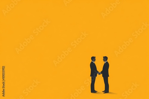 Two Businessmen Shaking Hands