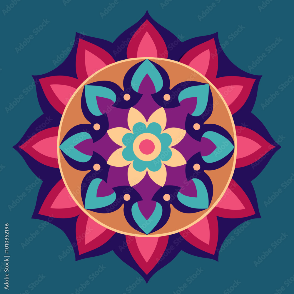 beautiful colorful mandala beautiful colorful mandala