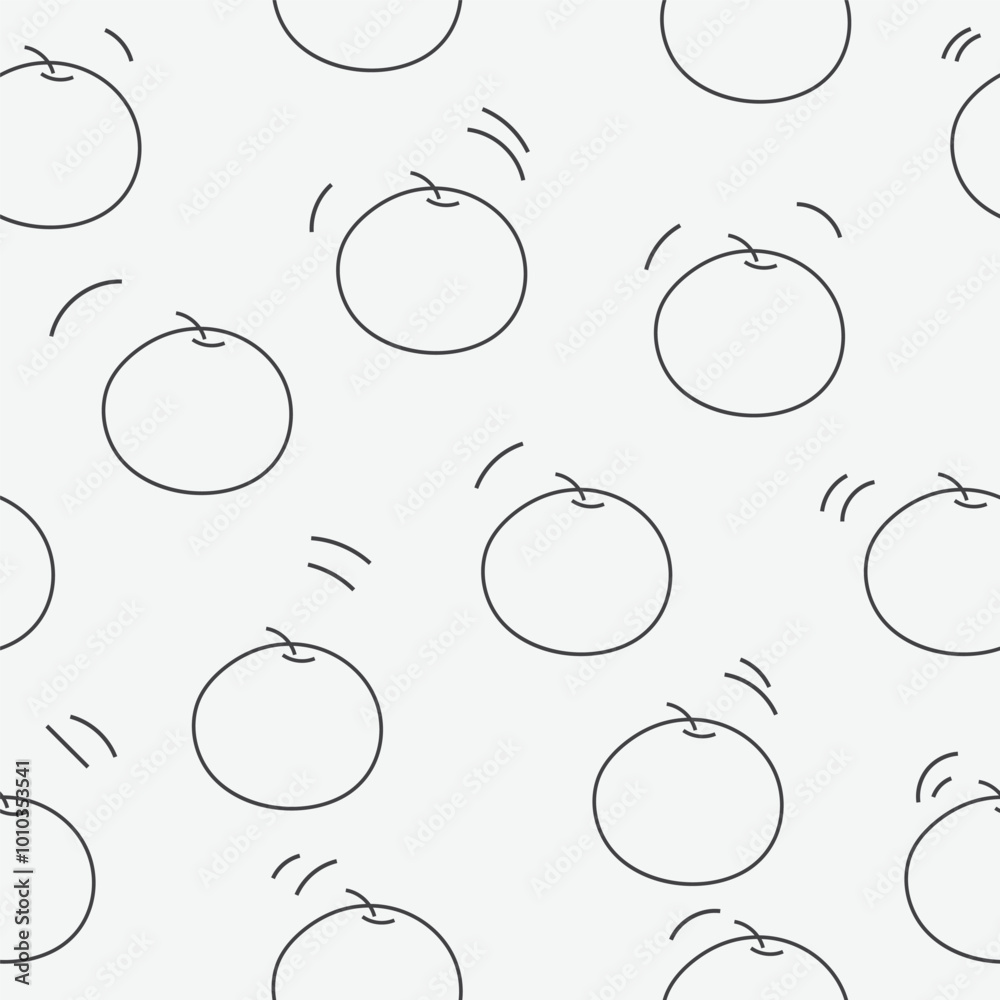 orange seamless pattern, vector fruit pattern design orange seamless pattern, vector fruit pattern design