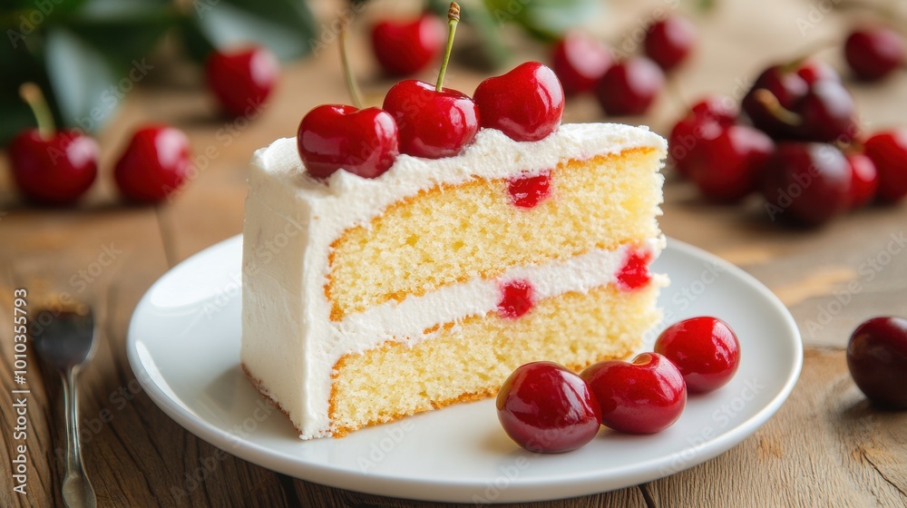 cheesecake with cherry cheesecake with cherry