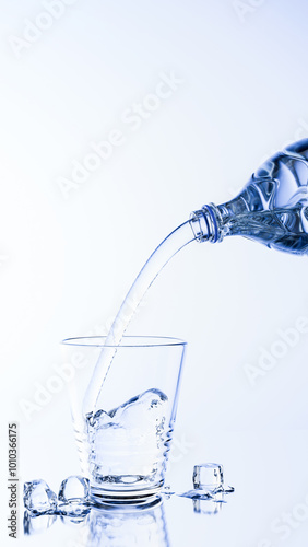 Pour water or clean water f...