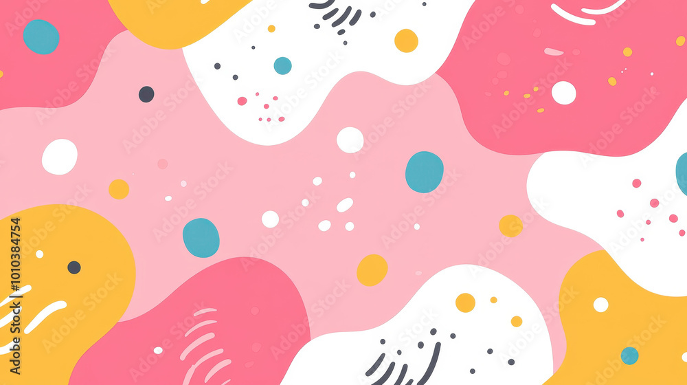 Discover a playful 2D pattern set featuring handdrawn geometric shapes in charming pink tones and quirky designs. Discover a playful 2D pattern set featuring handdrawn geometric shapes in charming pink tones and quirky designs.