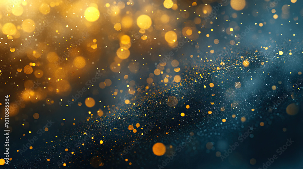 gold particle blured background gold particle blured background