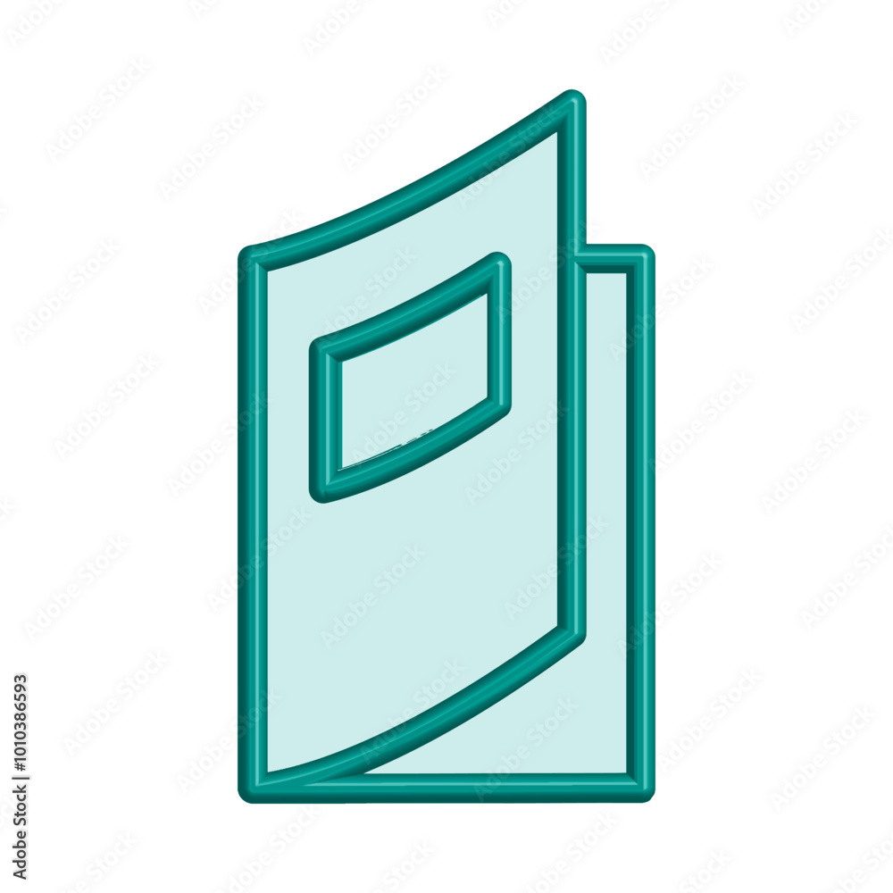 Illustration Vector graphic of book icon template Illustration Vector graphic of book icon template